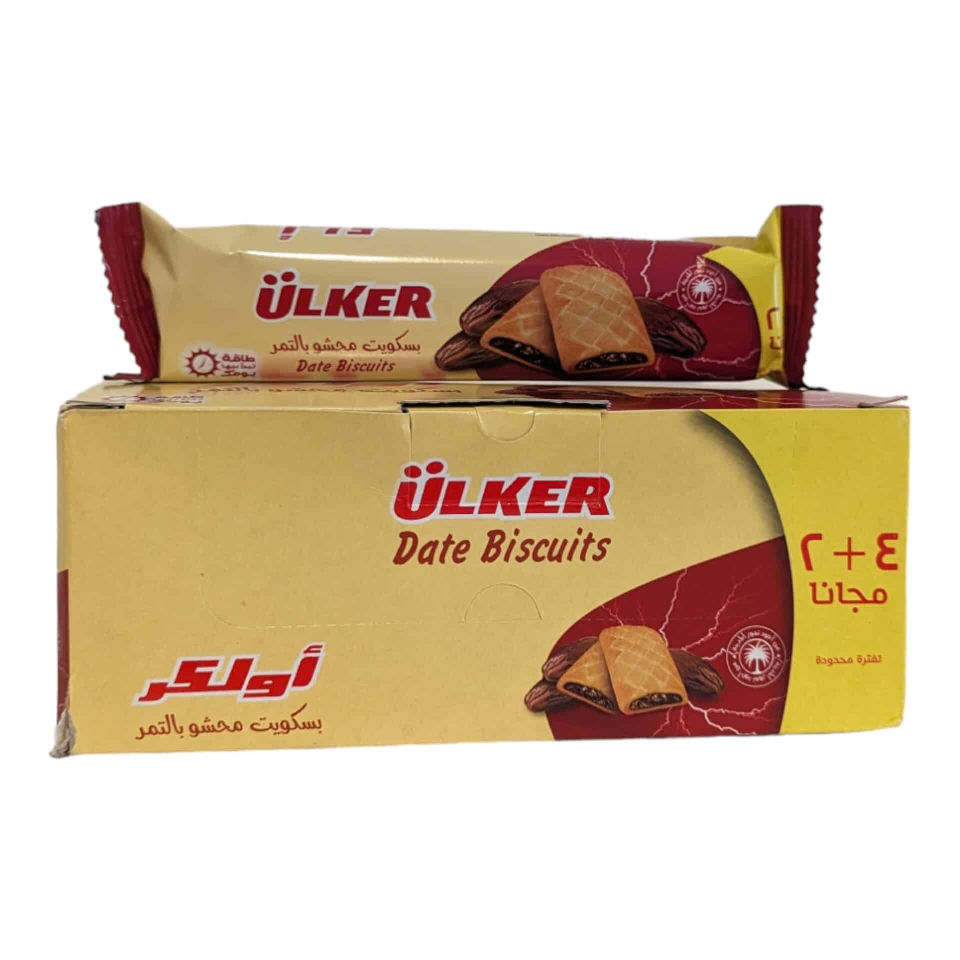 ulker tamr بسكويت اولكر بالتمر- 6 قطع - الصورة 1