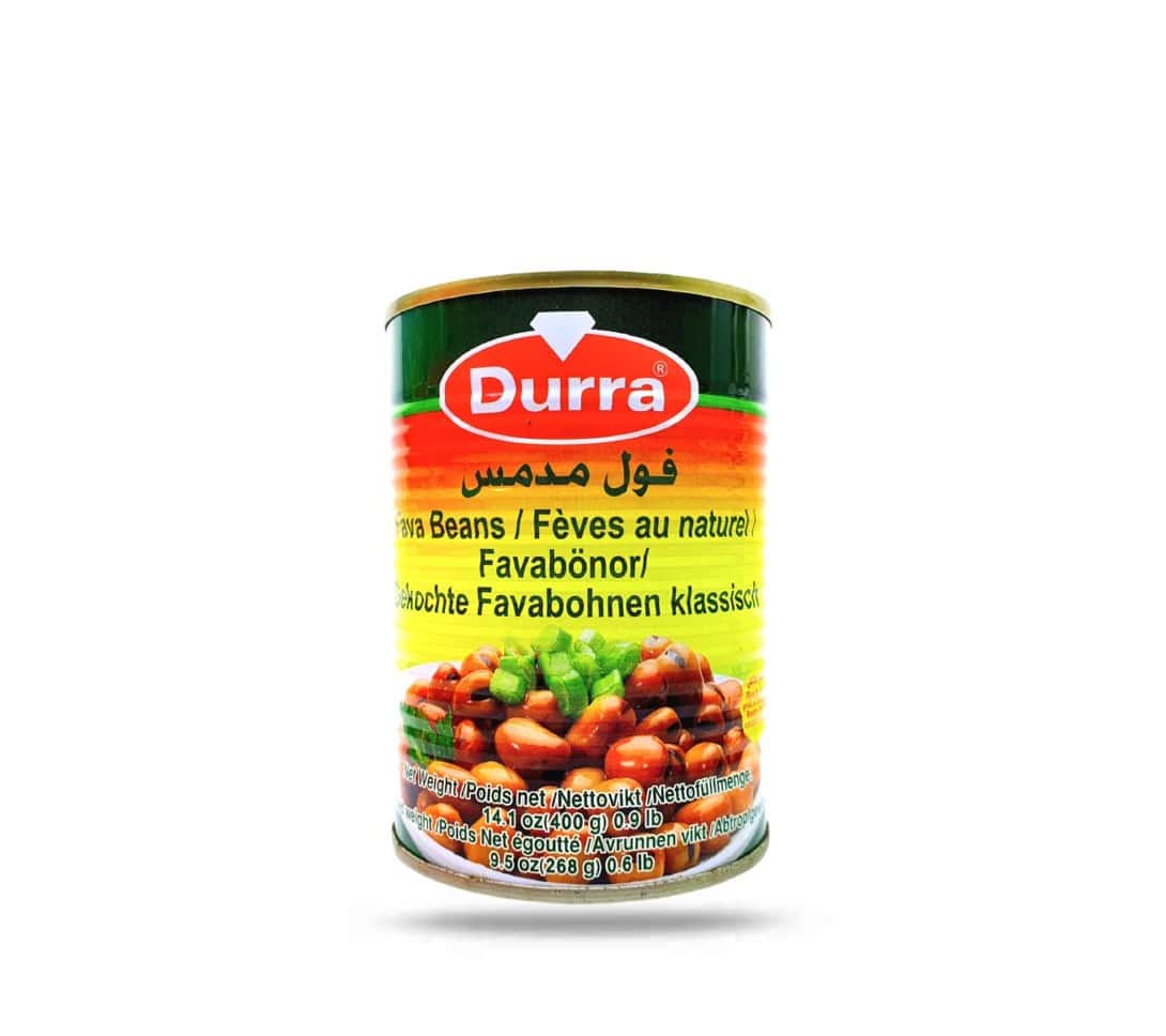 Durra Foul Medammes-400 gram فول مدمس الدرة 475 جرام - الصورة 1