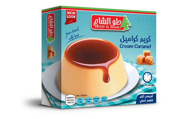 Cream-caramel. كريمة الكراميل حلو الشام - 80 جم - الصورة 1